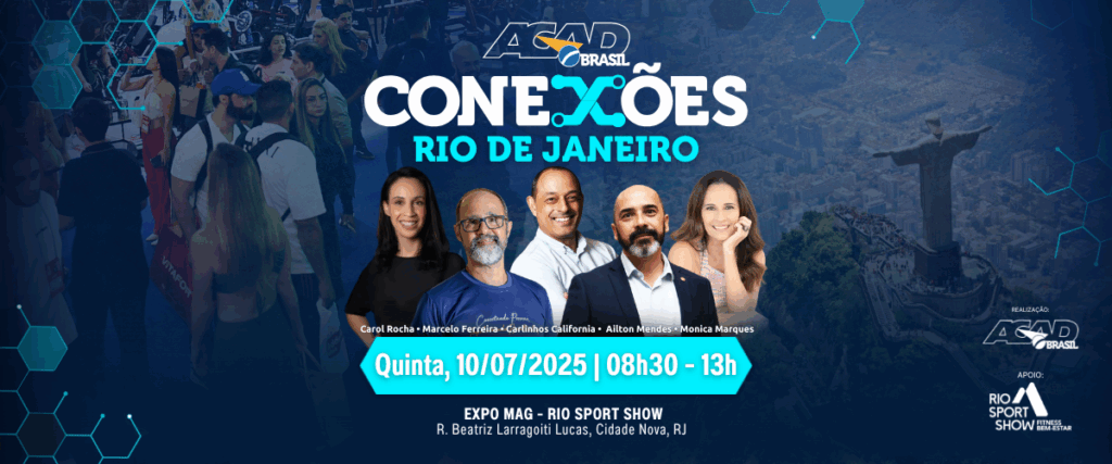 Chegou a hora! ACAD Conexões Rio de Janeiro no Rio Sport Show